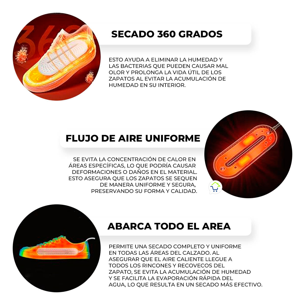 SECADOR DE ZAPATOS ELECTRICO